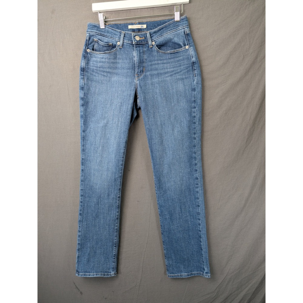 Levis Classic Straight Leg Blue Denim Jeans 4M W27 L30
